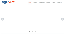 Tablet Screenshot of agileapt.com